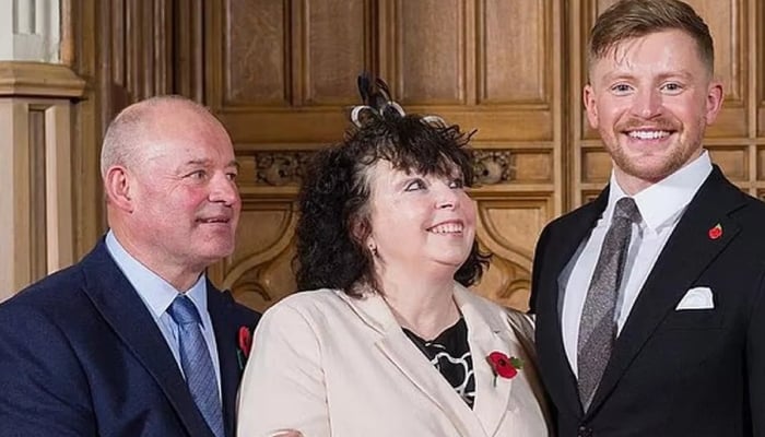 The Peaty family were all uninvited from the nuptials, aside from Adams sister Beth