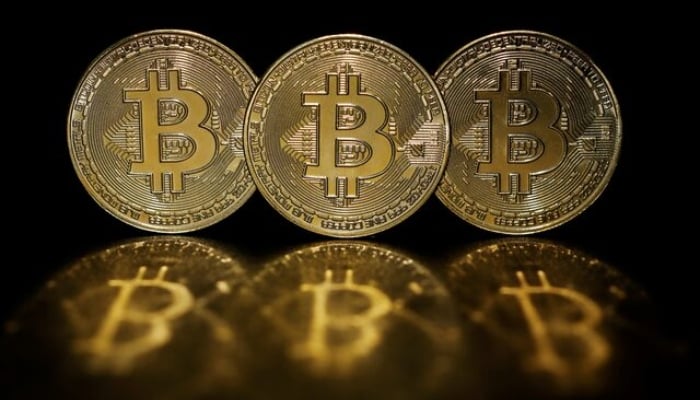 Representations of cryptocurrency Bitcoin are seen in this picture illustration taken June 7, 2021. — Reuters