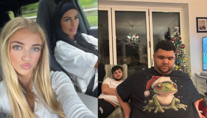 Katie Price catches Princess, Junior red-handed in prawn cocktail drama