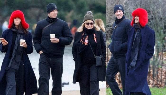 Dua Lipa, Callum Turner ring in 2026 with cosy London stroll