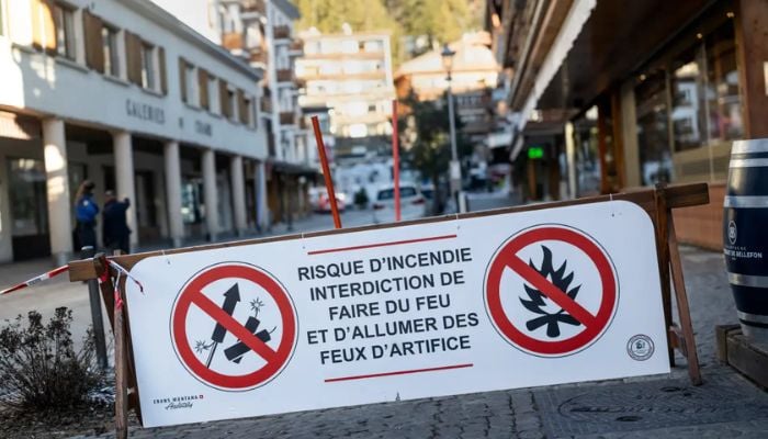 Dozens feared dead after fire sweeps through Swiss Alps bar during New Year celebrations