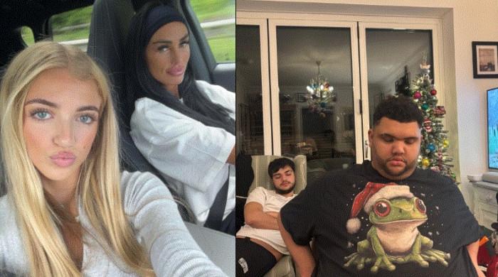 Katie Price catches Princess, Junior red-handed in prawn cocktail drama