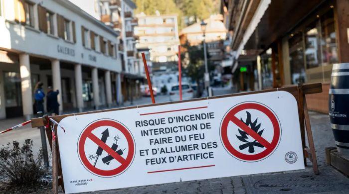 Dozens feared dead after fire sweeps through Swiss Alps bar during New Year celebrations