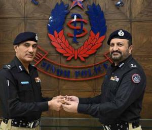 Jawed Akhtar Odho takes charge as Sindh IGP