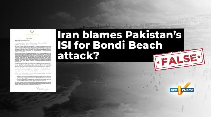 Fact-check: Claim that Iran blamed Pakistan's ISI for Bondi Beach attack is fake