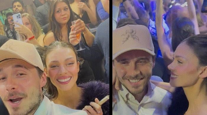 Brooklyn Beckham, Nicola Peltz share loved-up moments from New Year party