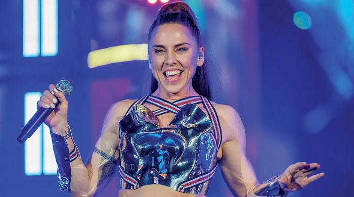 Melanie C spices things up on New Year's eve with special medley 