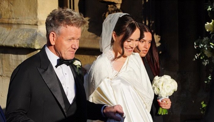 Gordon failed to mention his new in-laws in social media comment as he shared a gushing post