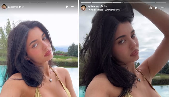 Kylie Jenner appears gloomy without Timothée Chalamet in New Year snaps