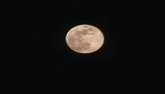 First supermoon of 2026 lits up skies over Islamabad on January 3, 2026. — Geo News/YouTube/screengrab