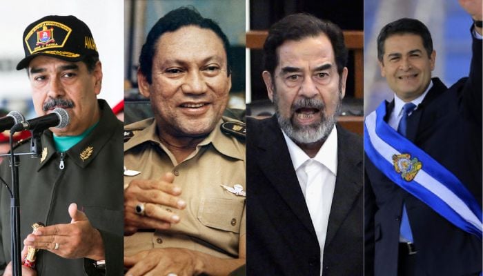 Which world leaders have been captured by US previously?