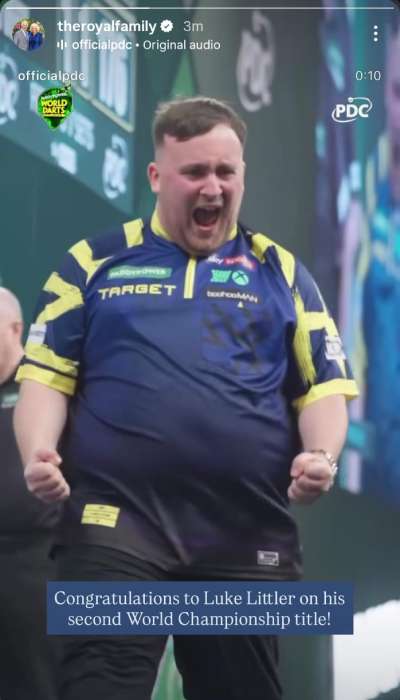 Royal Family shares congratulations message amid Prince Harrys big win