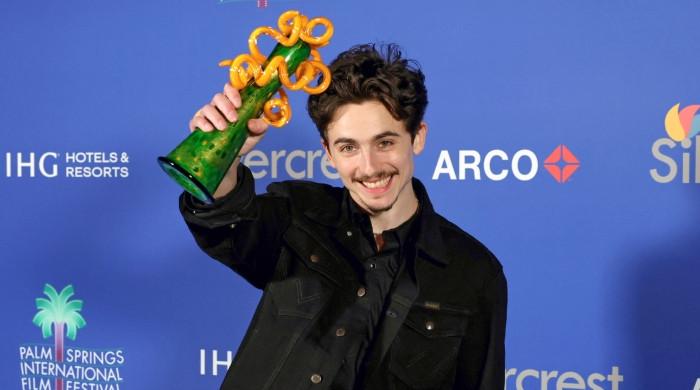 Timothée Chalamet adds another feather in his cap at Palm Springs Film Festival
