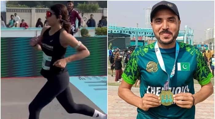 Israr Khattak wins Karachi marathon, Sarah Lodhi clinches women's title