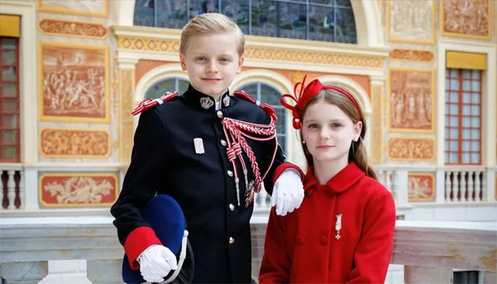 Princess Gabriella shines in ruby red for her first royal moment of 2026