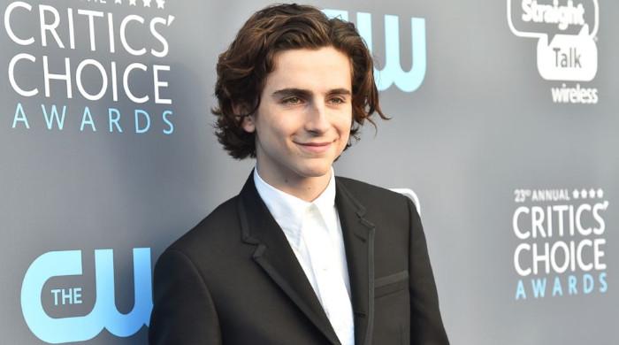 Timothée Chalamet makes awards night moment unforgettable