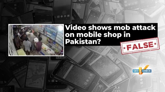 Fact-check: Viral video of mob attack on mobile shop did not occur in Pakistan