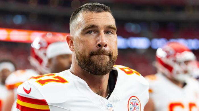 Travis Kelce gets emotional answering retirement question: 'Proud'