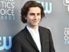 Timothée Chalamet makes awards night moment unforgettable