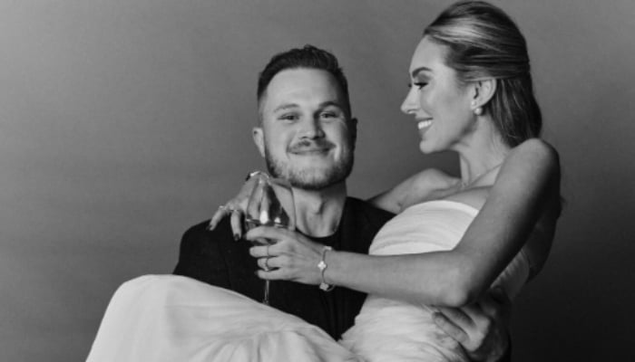 Zach Bryan shares emotional detail about wife Samantha’s wedding dress