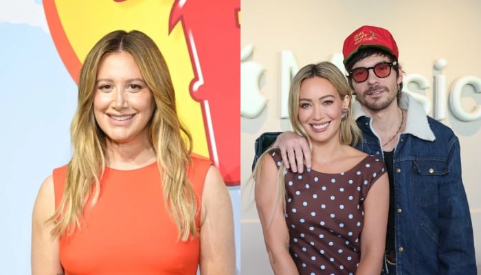 Hilary Duffs husband Matthew Koma mocks Ashley Tisdales ‘toxic mom group