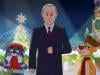Putin meets talking cat and dog in popular Russian cartoon