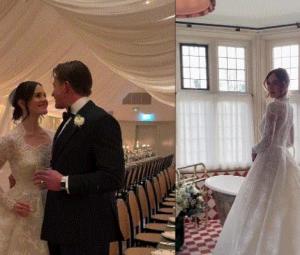 Holly Ramsay shares first look at second wedding dress in new photos 