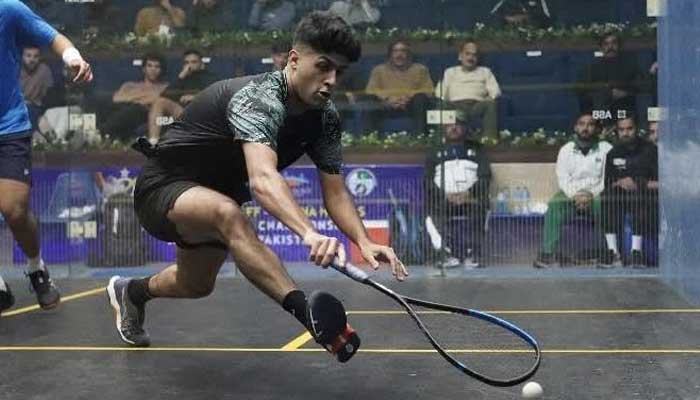 An undated picture of Pakistans squash player Noor Zaman. — Facebook/Noor Zaman/File