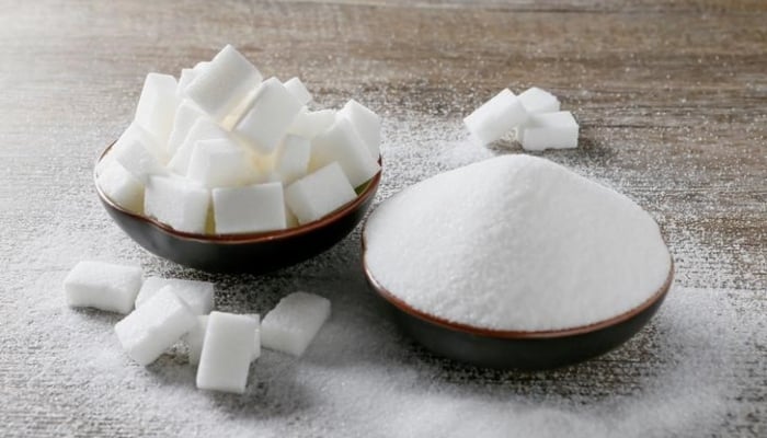 Granulated white sugar and sugar cubes are seen in this picture illustration taken December 16, 2018. — Reuters