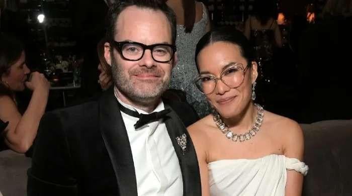 Ali Wong and Bill Hader's tearful goodbye caught on camera weeks before split