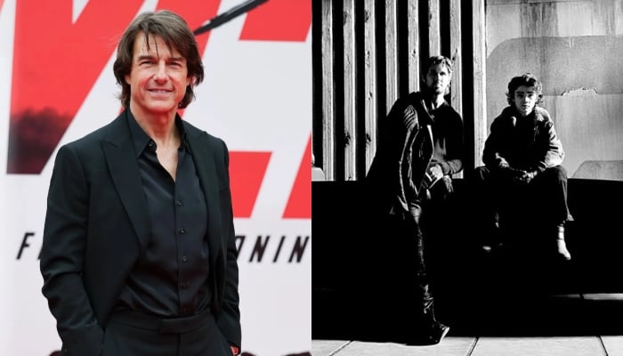 Tom Cruise unexpectedly drops in on ‘Starfighter Lightsabre Duel set