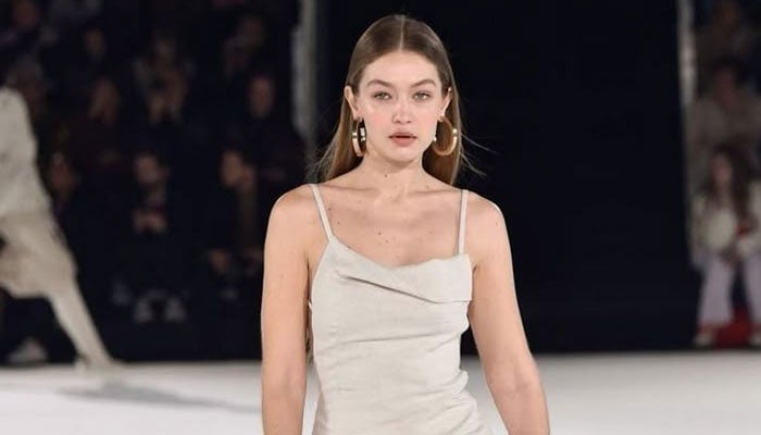 Gigi Hadid trades signature blondes with new look