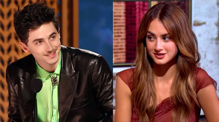 Grace Van Patten spills beans from Timothée Chalamet's high school rap era
