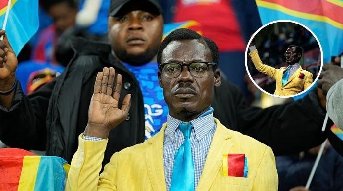 DR Congo superfan ‘Lumumba Vea' leaves AFCON after heartbreak