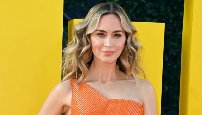 Emily Blunt dazzles in bejeweled fit at latest red carpet appearance