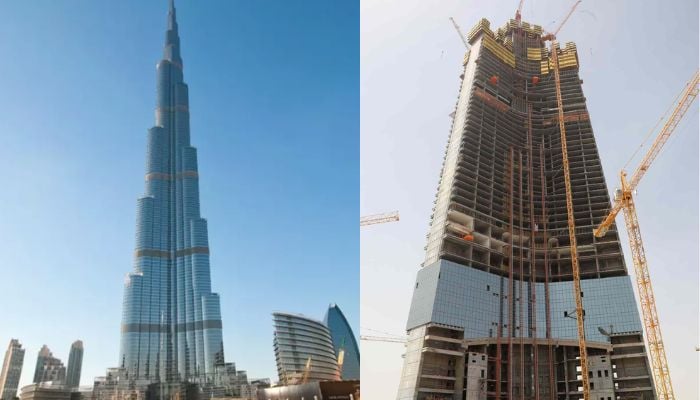Burj Khalifa’s reign as world’s tallest building nears end as Jeddah tower tops 80 floors