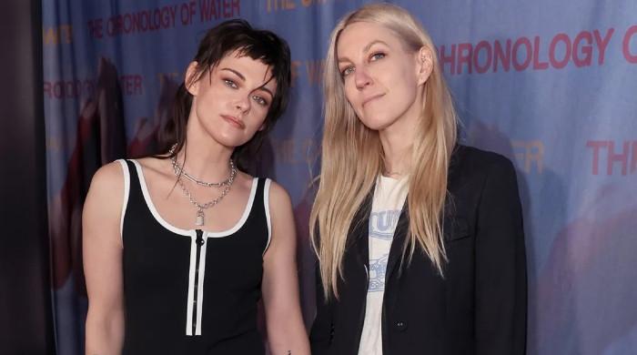 Kristen Stewart debuts as director at LA premiere with wife Dylan Meyer