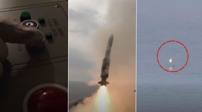 Pakistan Navy successfully test-fires surface-to-air missile in North Arabian Sea