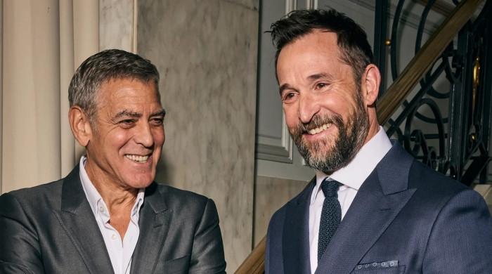 George Clooney, Noah Wyle share emotional reunion on AARP Awards 