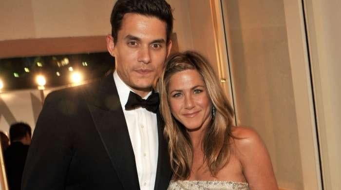 Jennifer Aniston and ex-boyfriend John Mayer spotted at the same celeb hotspot