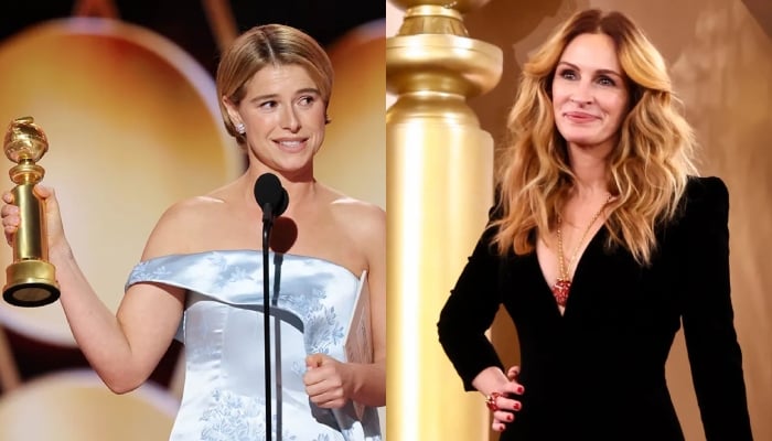 Jessie Buckley honours Julie Roberts after her first-ever Golden Globe