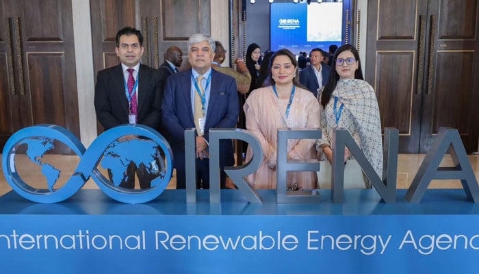 Coordinator on Climate Change Romina Khurshid Alam pictured at 16th IRENA Assembly in Abu Dhabi. — Reporter