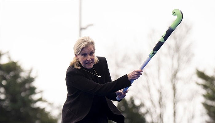 Duchess Sophie shows off hockey skills that Kate would approve