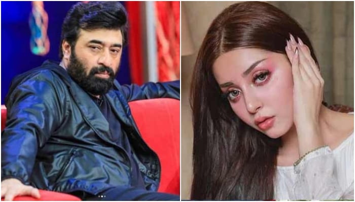 Director and producer Yasir Nawaz (left) and actor Alizeh Shah. — Instagram/@itsyasirnawaz and @alizehshahofficial