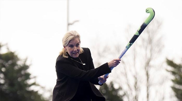 Duchess Sophie shows off hockey skills that Kate would approve