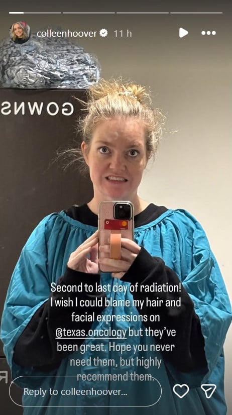 It Ends with Us author Colleen Hoover opens up about cancer treatment