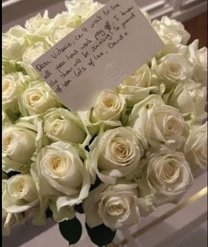 Brooklyn Beckham copies dad Davids gestures in Nicola Peltzs birthday