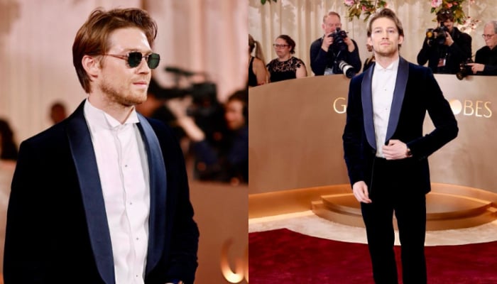 Joe Alwyn faces embarrassing moment at Golden Globes 2026 red carpet