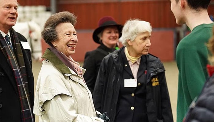 Princess Anne back on duty to keep the royal engine running