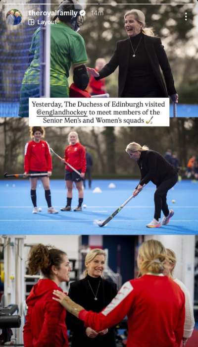 Duchess of Edinburgh front and centre in new Royal Family video